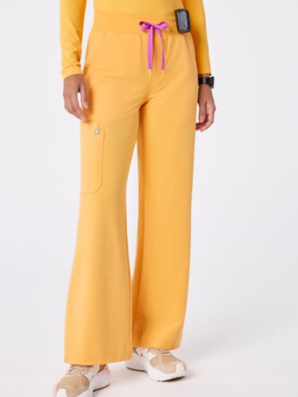 Figs Isabel Wide leg pants xxs - dandelion